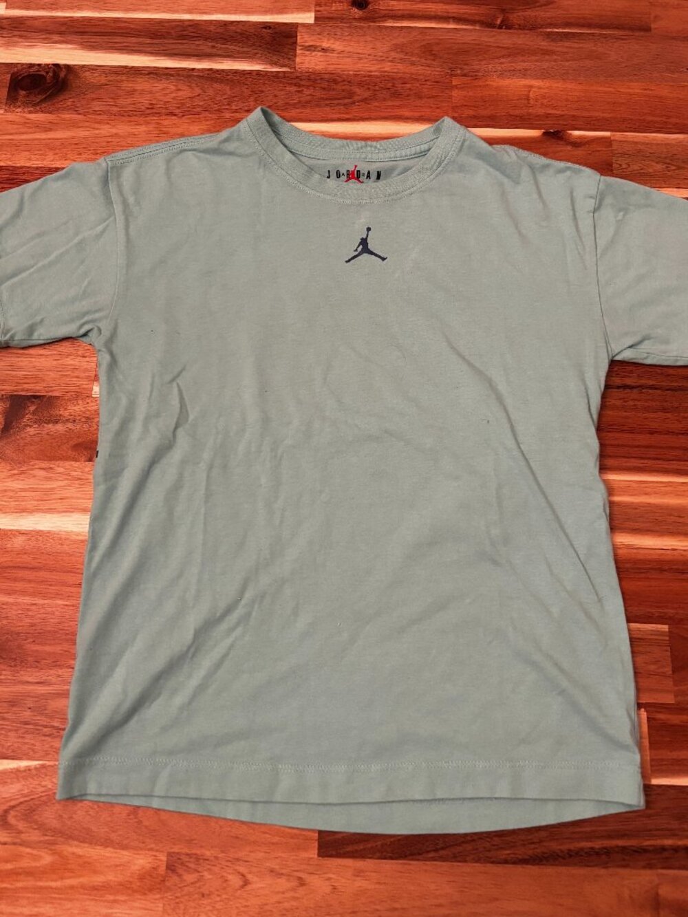 Jordan Flight Aqua Blue Graphic T-Shirt Boys L 12-13 (2111)